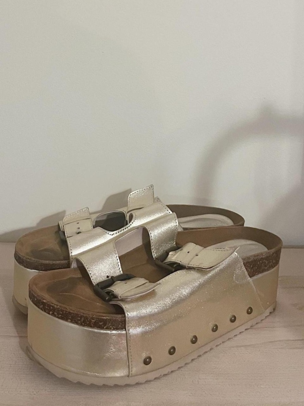 Rule Breaker Flatform Sandals